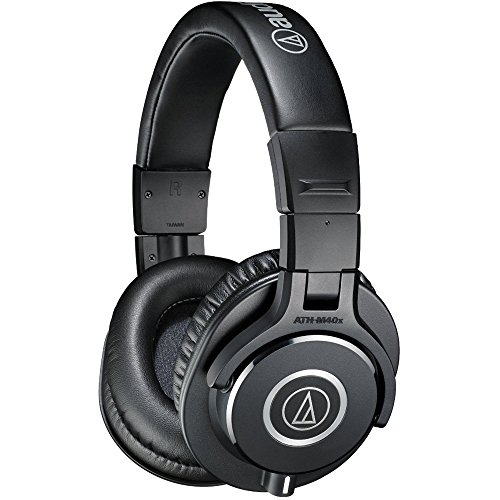 オーディオテクニカ ATH-M40x プロフェッショナルモニターヘッドホン ATH-M40x スタジオレコーディング / 楽器練習 / 動画編集 / ミキシング ブラック