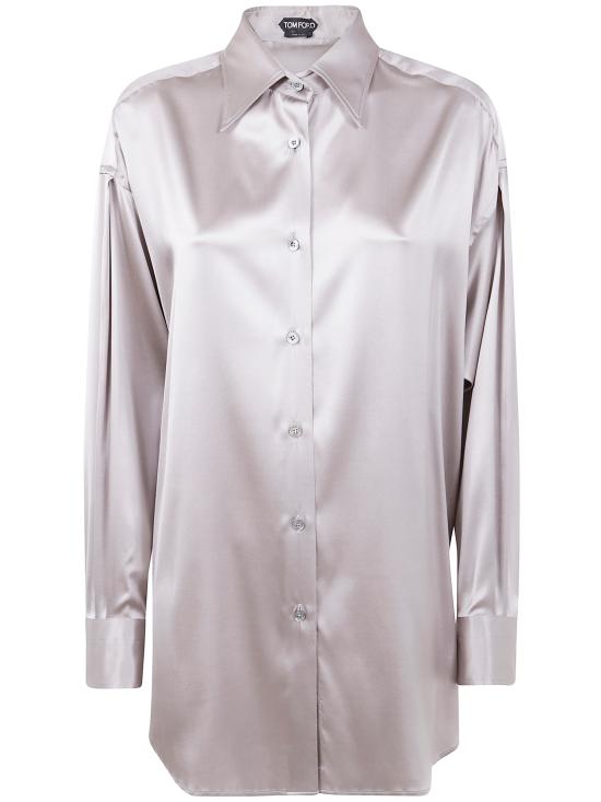 TOMFORD Women Shirts CA3211 FAX881 IG606 DARK SILVER