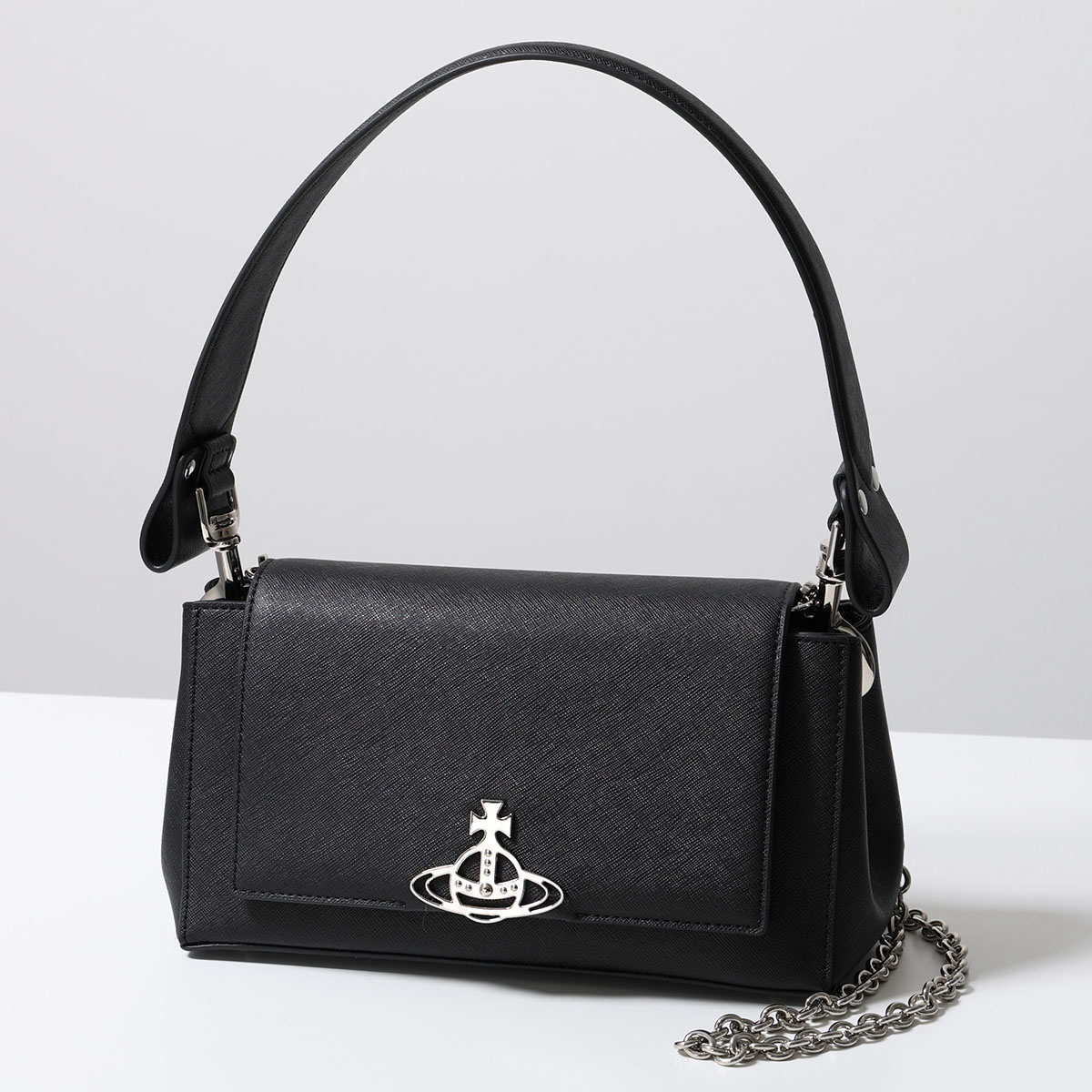 Vivienne Westwood ヴィヴィアンウエストウッド ショルダーバッグ HAZEL MEDIUM HANDBAG ヘーゼル 46020001W S0021 レディース ハンドバッグ チェーン