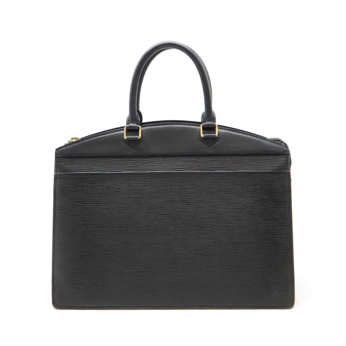 エピ リヴィエラ ハンドバッグ ノワール 黒 ブラック ゴールド金具 M4818
