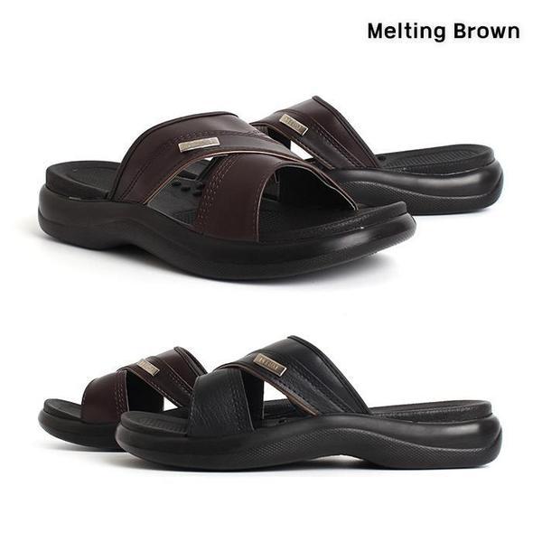 男性用カジュアルクッションスリッパ オフィス用室内履き