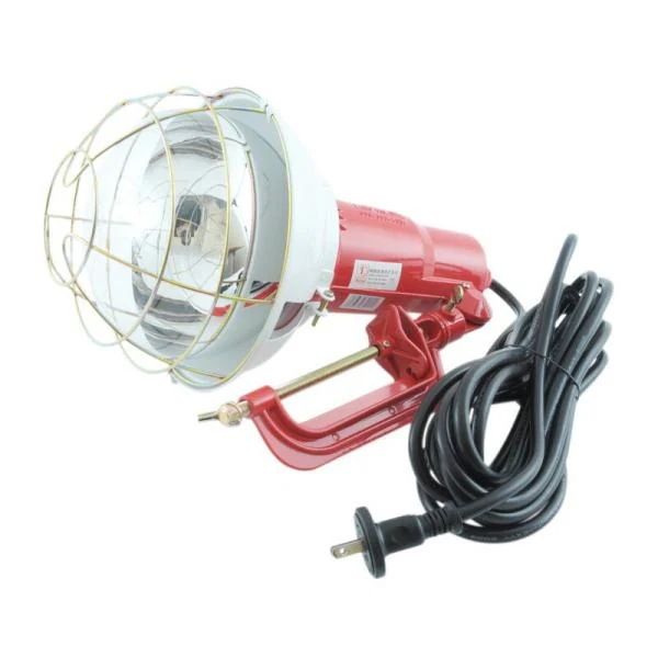 タイカツ 投光器 5Mコード付 500W 電動工具 作業 警告 防犯灯 投光器 替え球