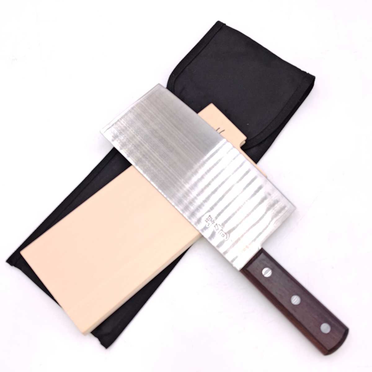 【中古】堺包丁 堺刀司 刃渡り約20cm 料理包丁 中華包丁 調理道具 和包丁 刃物
