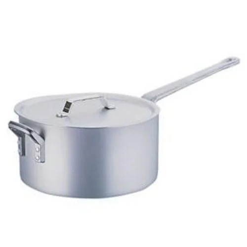 北陸アルミニウム プロセレクト 片手鍋 27cm 8.0L シルバー A1520327