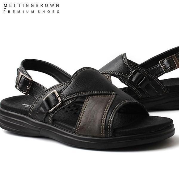 革サンダル メンズ革サンダル メンズ 高級オフィスサンダル MK01