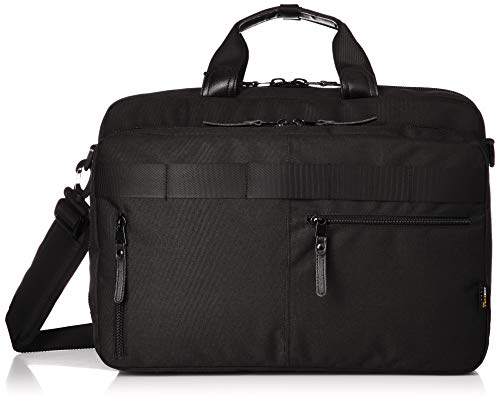 [ギャッツビー] ビジネスバッグ ビジネスリュック 3WAY コーデュラ 撥水 B4 15.6インチ PC対応 大容量 ブラック