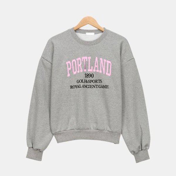 女性長袖Tシャツオーバーフィットレタリングスウェットシャツマンツーマンカジュアル...