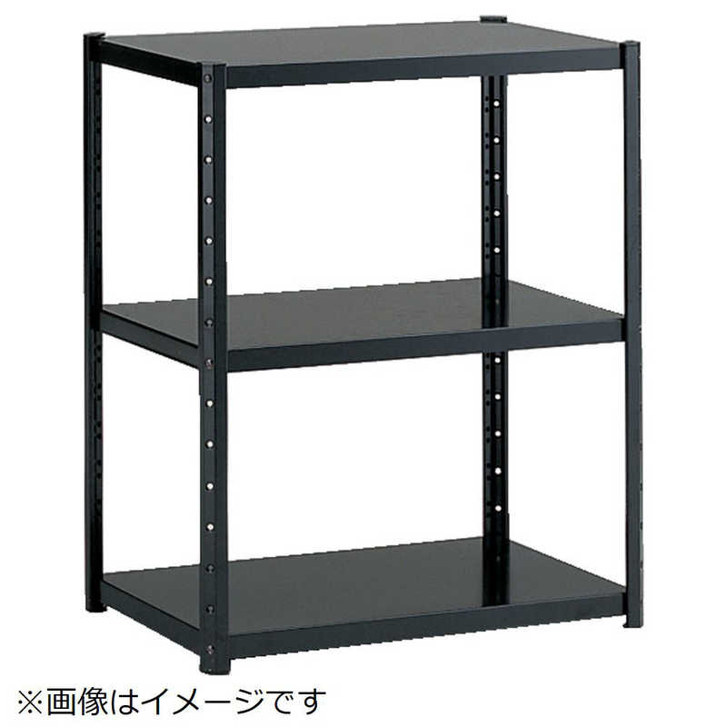 トラスコ中山　ソフトラック W875XD400XH740 3段 黒　SL0703L