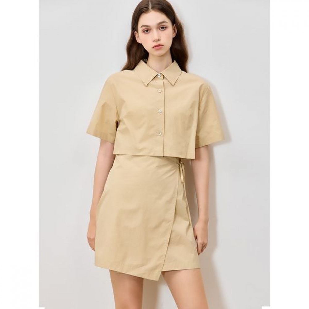 [リスト] ソフィアナイロンコットンラップミニドレス (箱価格:228,000ウォン)