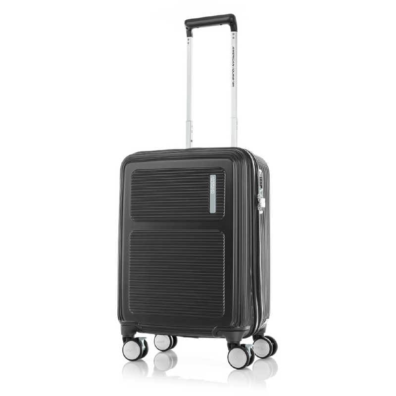 アメリカンツーリスター　ストッパー付スーツケース Sサイズ ［1～3泊にオススメ］ TSAダイヤルロック搭載 マキシーヴォ (MAXIVO) ［TSAロック搭載］ ジェットブラック　HO2*19001