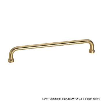 シロクマ 丸棒タオル掛 400mm 純金 BT-5