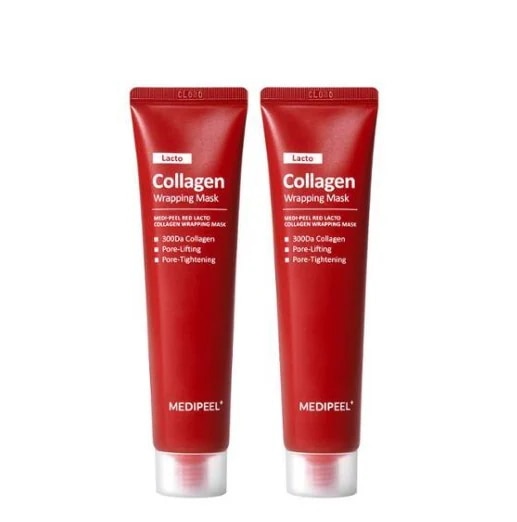 メディフィル レッド ラクト コラーゲン ラッピング マスク 70ml (+70ml ダブル 企画)