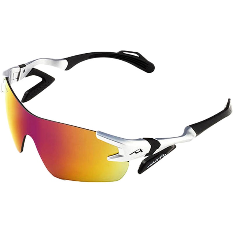 Airfly(エアフライ) 鼻パッドノナイスポーツサングラス AF-301 C-32 Lサイズ SILVER マルチスポーツ サングラス (af301c32l)