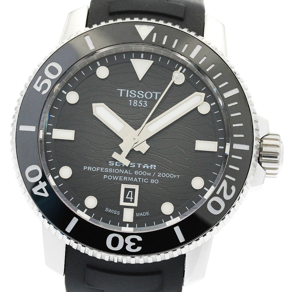 ティソ TISSOT T120.607.17.441.00 Tスポーツ デイト 自動巻き メンズ 内箱・保証書付き_939240【中古】