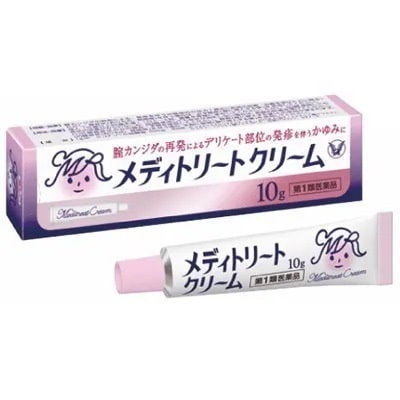 他サイト： メディトリートクリーム　10g　膣カンジダ　再発治療薬　【第1類医薬品】　4987306016590の商品画像