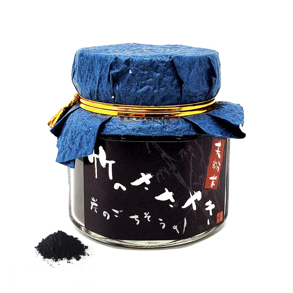 竹のささやき 30g - 笹炭パウダー3μ 食べる炭 植物性ケイ素