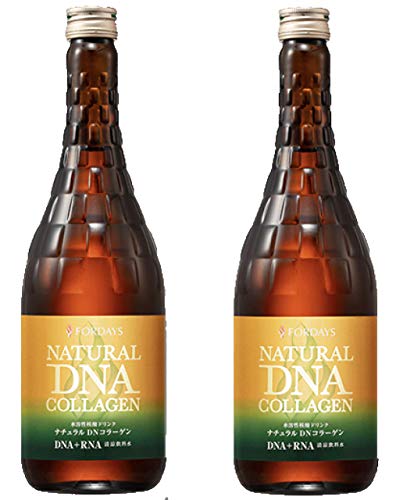 フォーデイズ 核酸ドリンク ナチュラル DNコラーゲン 甘さひかえめ 720ml2本