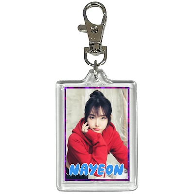 Qoo10] ナヨン TWICE 写真入り キーホルダ : KPOP