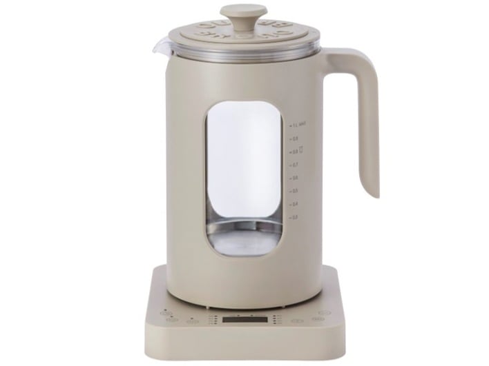 BRUNO crassy+ BOE103-WGY [ウォームグレー] 電気ケトル