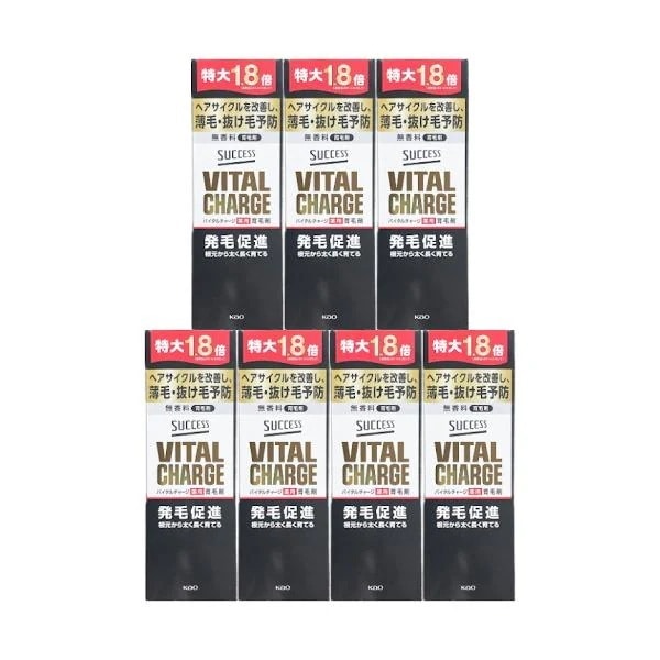 特大1.8倍 バイタルチャージ薬用育毛剤 360ml（200mlの1.8倍）7個セット
