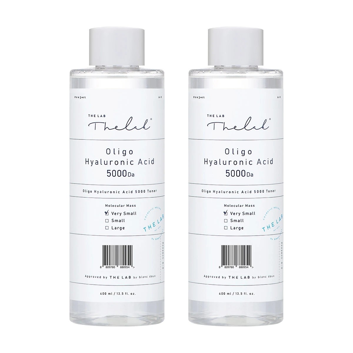 ザラップバイブランドゥオリゴ ヒアルロン酸 5000 トナー400+400ml