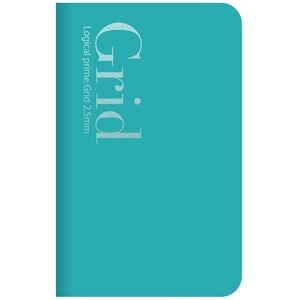 （まとめ） ロジカルプライムノート グリッド2.5 A6スリム／2.5mm方眼／120枚 NA601-7(×5セット)