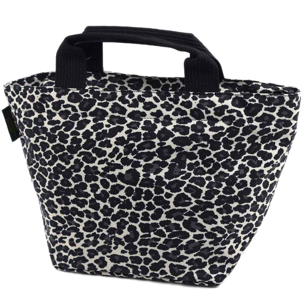 エルベシャプリエ Herve Chapelier トートバッグ M PANTHERE BLANC GRIS ヒョウ柄 1027F F29 1027F-F29