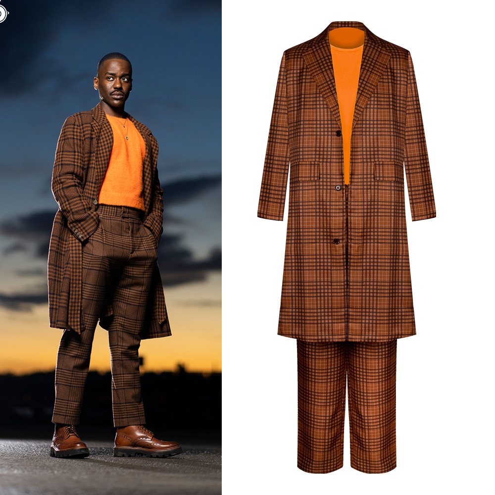 【速達!】謎の博士コス服ドクターWho Season 14シューティガイトワコスプレコスプレコスプレ衣装