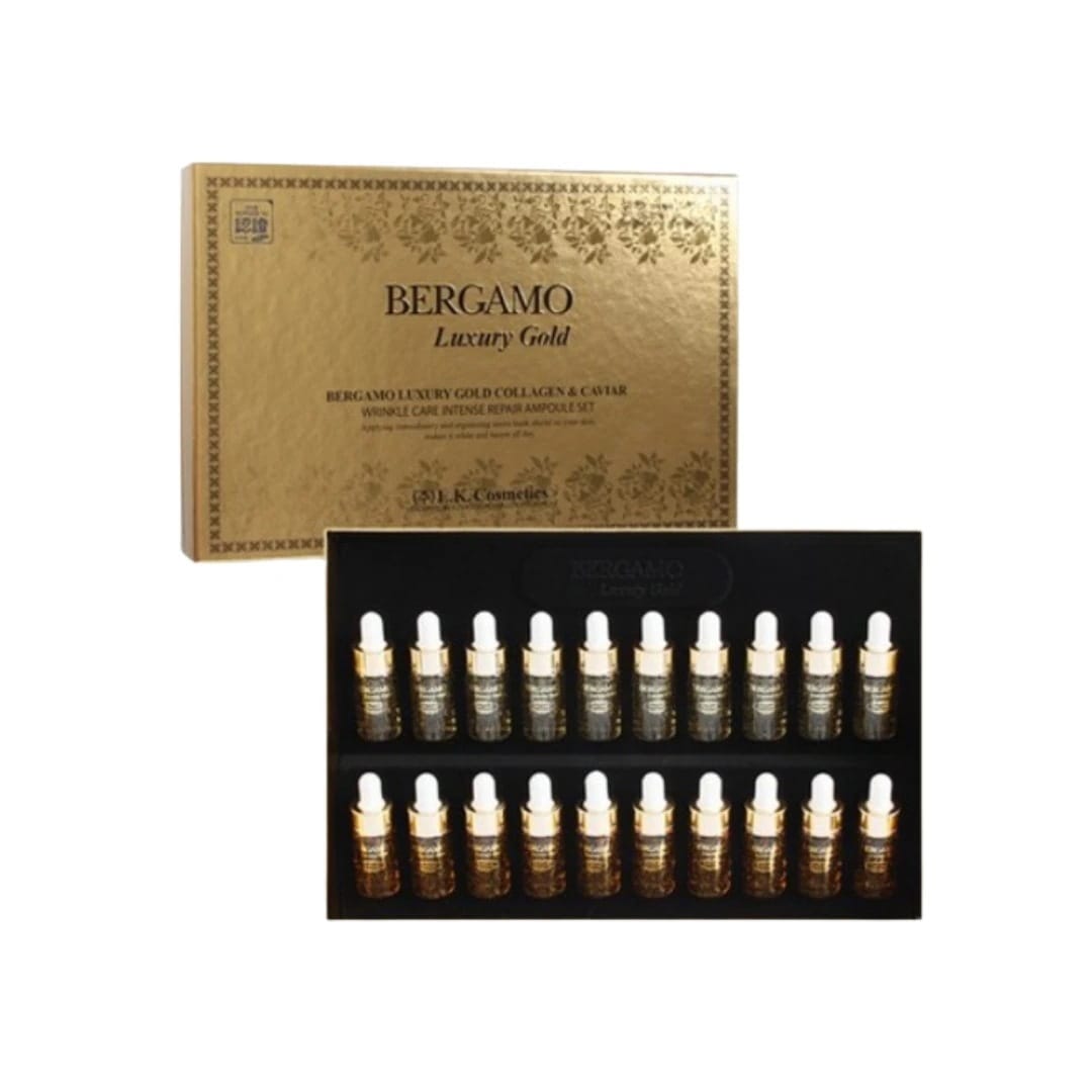 ラグジュアリー ゴールド コラーゲン インテンスリーペア アンプル 13ml x 10p + キャビア インテンスリーペア アンプル 13ml x 10p