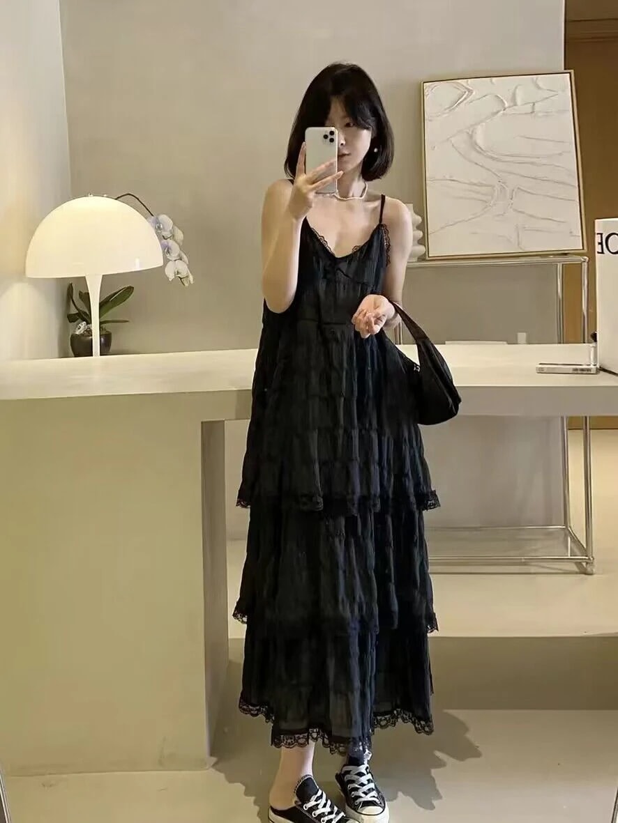 2024 春 ワンピース コスプレ ロリータ ロリータデーモン 洋装キャミソール レディース 結婚式 ドレス パーティードレス お呼ばれ 披露宴その他 スカート