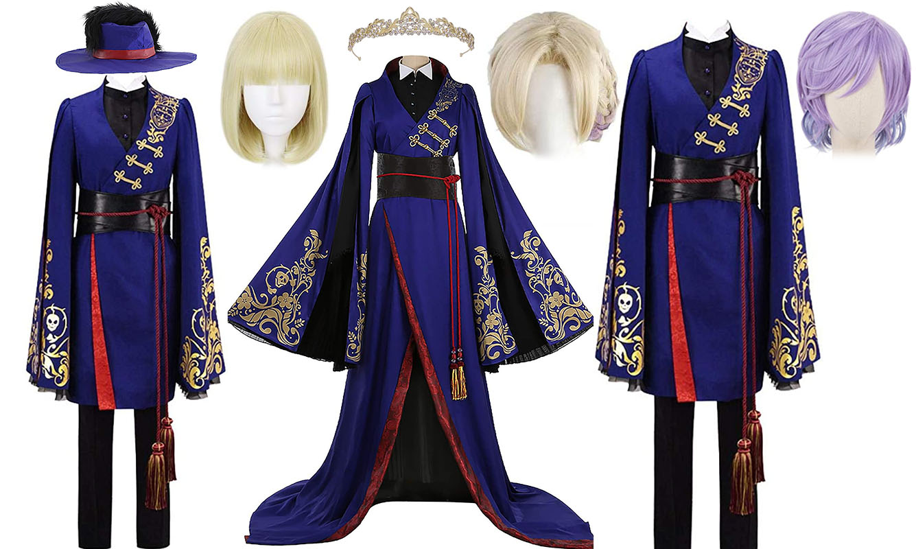 ツイステッドワンダーランド ツイステ ポムフィオーレ寮 寮服 ヴィル シェーンハイト エペル ルーク ヴィル 衣装 コスプレ コスプレ衣装 アニメ ハロウィン クリスマス 忘年会 仮装