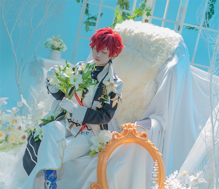 あんさんぶるスターズ White Lily 天城一彩 コスプレ衣装 コスチューム