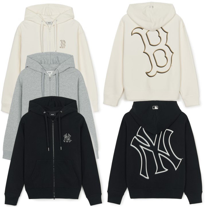 ( BASIC MEGA LOGO HOOD JIP UP )
