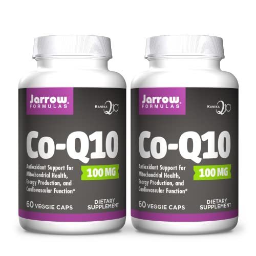 正規激安 100 Co-Q10 Formulas Jarrow mg の抗酸化サポート He ミトコンドリア - パック 2 植物性カプセル 60 - ビタミン類