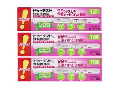【第2類医薬品】ドゥーテストｈＣＧ(1回用) 妊娠検...のサムネイル