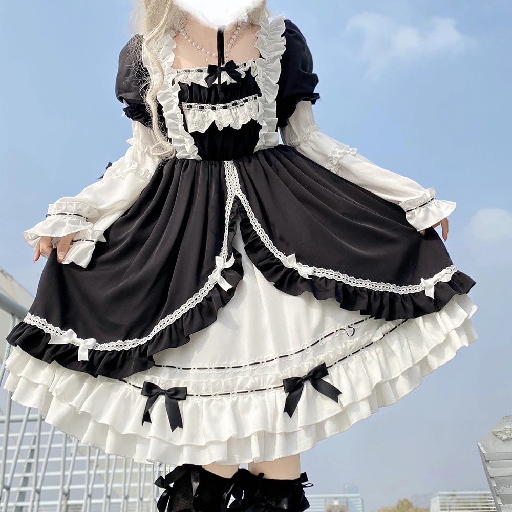 OP ロリータ ワンピース ドレスコスプレ かわいい イベント洋服 ハロウィン長袖卒業式結婚式 A57 6,445円