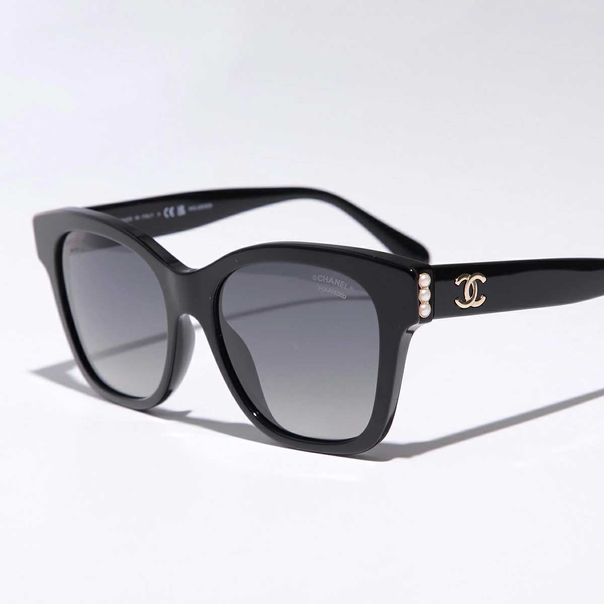 CHANEL シャネル サングラス 5380 レディース スクエア型 ウェリントン型 フルリム セルフレーム グラデーションレンズ CCマーク ココマーク アイウェア