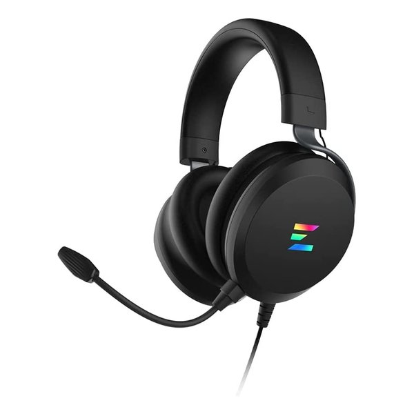 ZM-HPS610 7.1chバーチャルサラウンド対応 ゲーミングヘッドセット ブラック ZM-HPS610