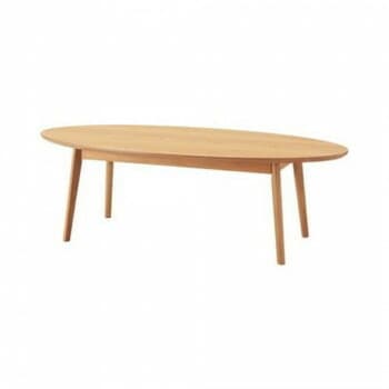 東谷 オーバルテーブル ナチュラル MTK-443NA