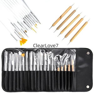 【10点セット】ジェルネイルアートブラシネイルブラシ ジェル筆先種ネイル用筆 お得セットジェル用平筆細筆フレンチ