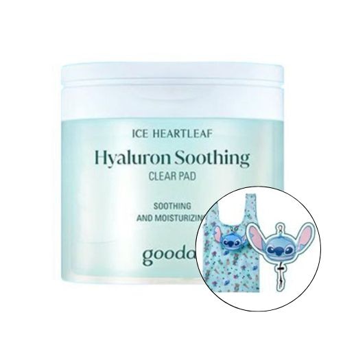 [本品70枚+リフィル70枚+スティッチエコバッグ] ドクダミヒアルロンスージングクリアパッド