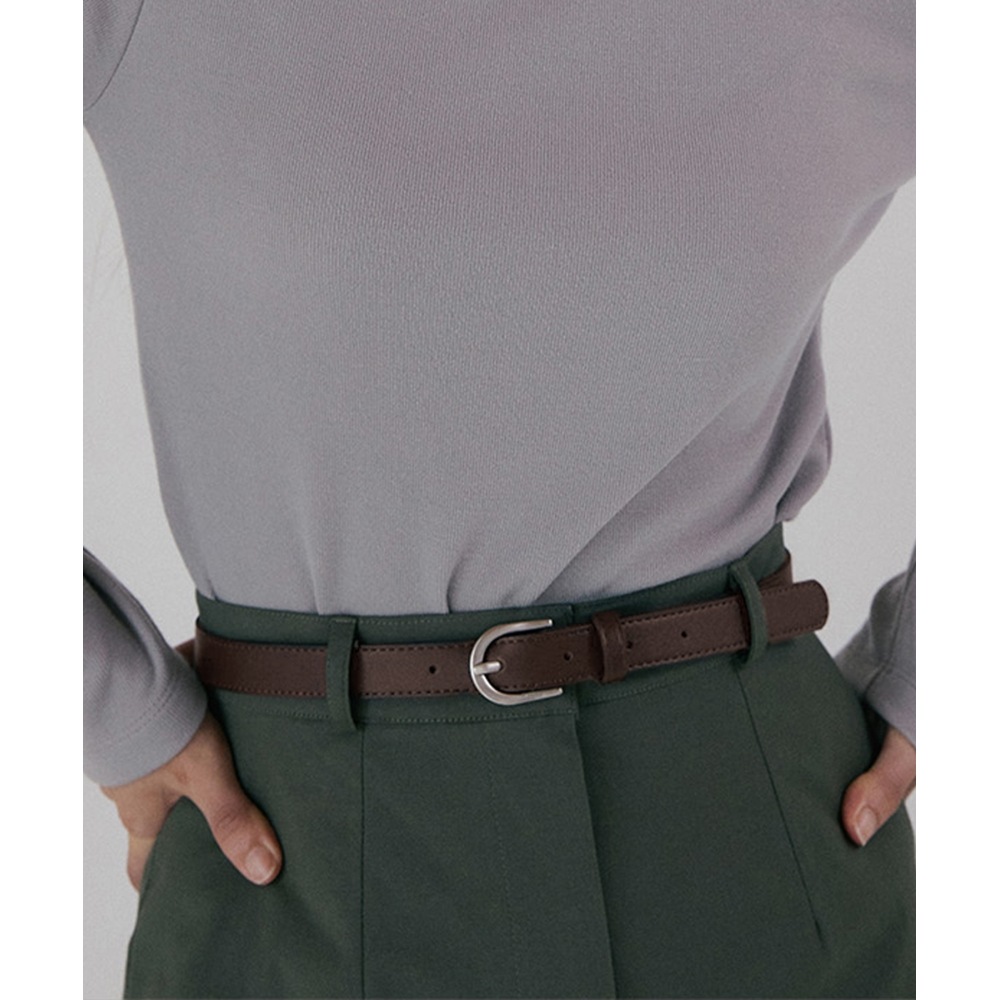 REORG NUE REORG ロゴ ベルト ブラウン FREE