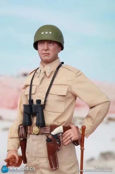 DID WWII General Of The United States Army George Smith Patton Jr. 1/6 アクションフィギュア A80164