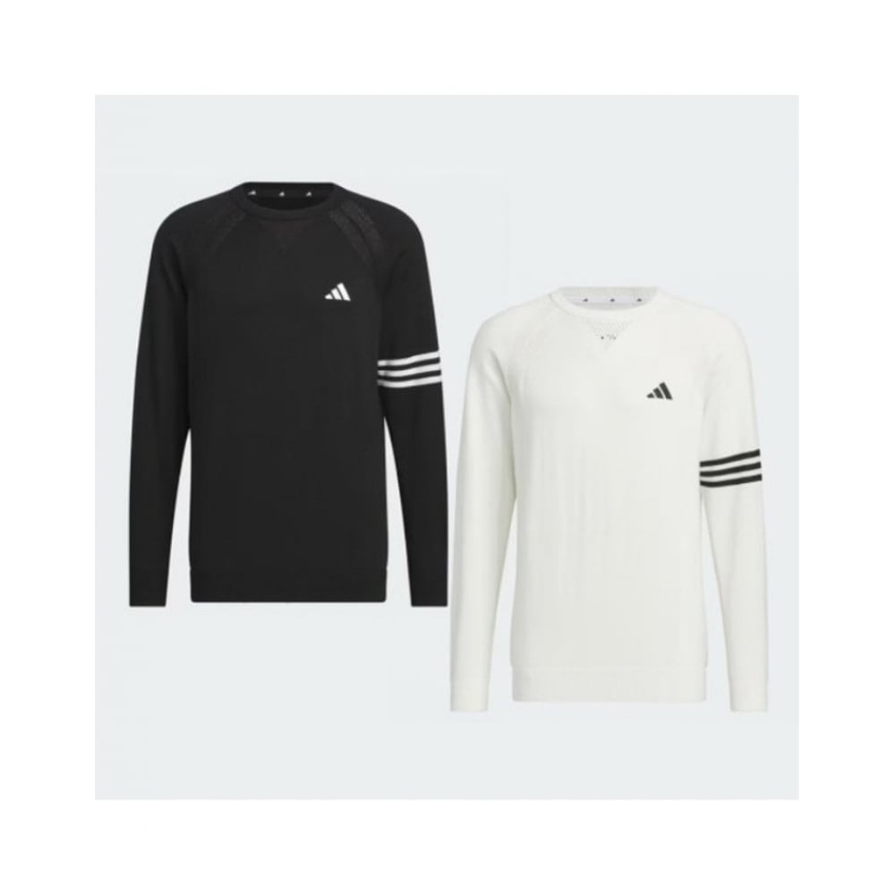 アディダスメンズ 3S ロングスリーブプルオーバーセーター