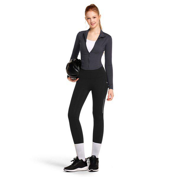 女性用起毛レギンス ハイウエスト サイクルポケット付き長ズボン_F _F 4,789円