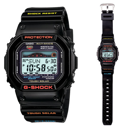 カシオ 【国内正規品】G-SHOCK（ジーショック）　G-LIDE MULTI BAND6 ソーラー電波　メンズタイプ GWX-5600-1JF