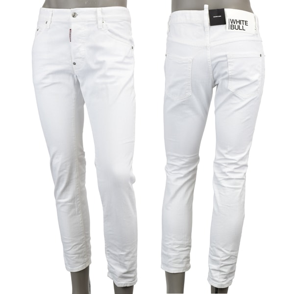 DSQUARED2 ディースクエアード WHITE BULL SKATER JEANS/ストレッチ ジーンズ/S74LB1491 S39781 100 34,320円