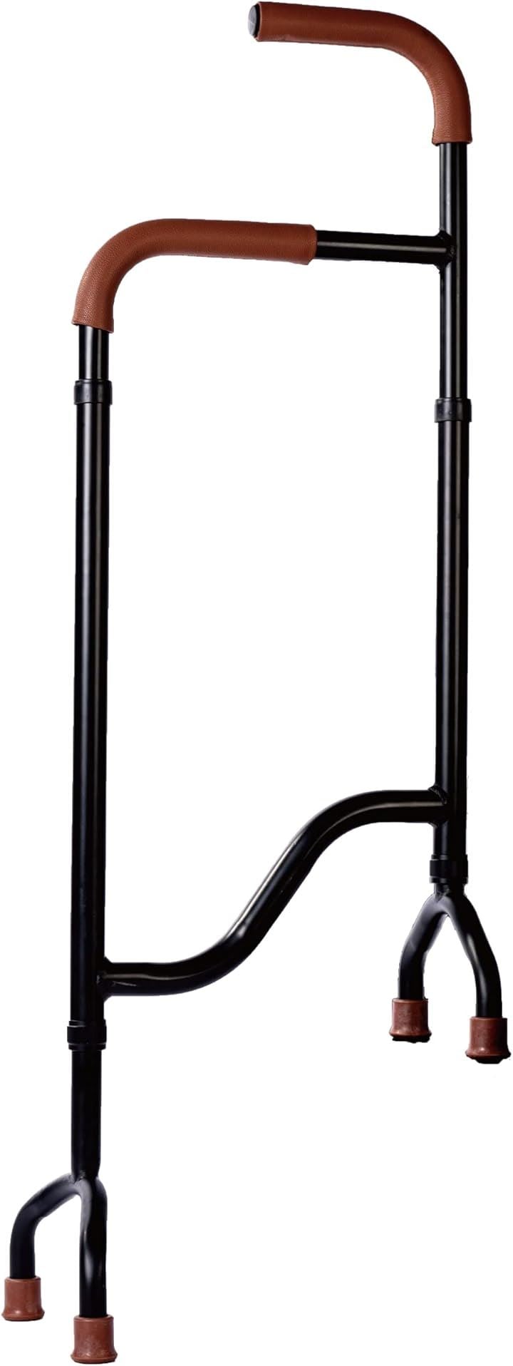 日常生活をサポートする動く手すり 安心と安全の生活へ 非課税 階段アシスト杖(ブラウン・ブラック)