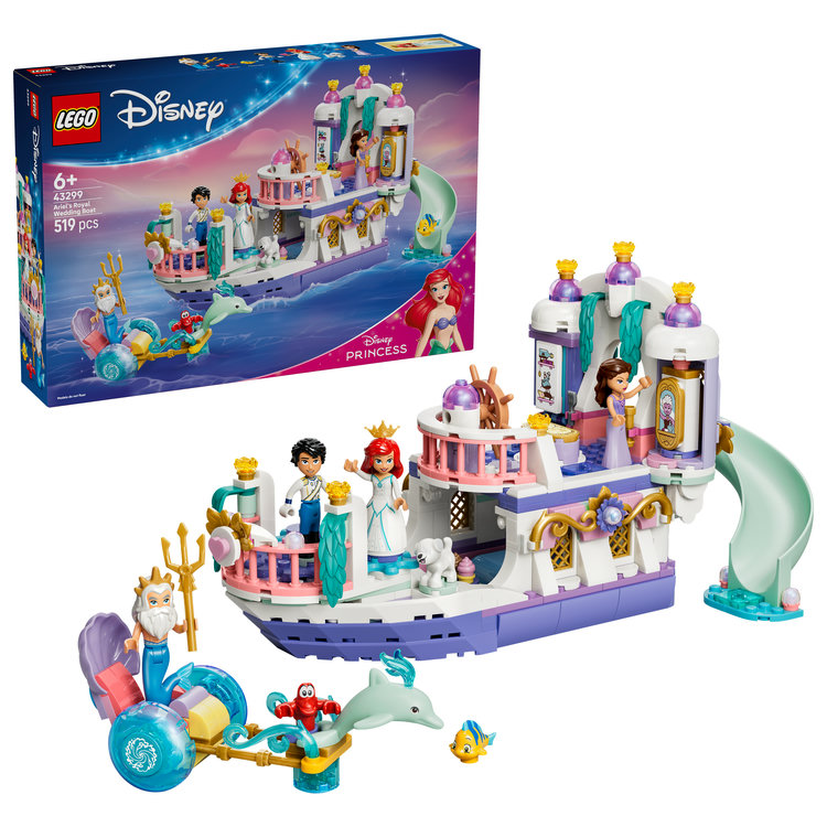 レゴジャパン レゴ(R)DISNEY ANIMATION アリエルのロイヤルウェディングボート【43299】 レゴブロック レゴ43299アリエルノロイヤル