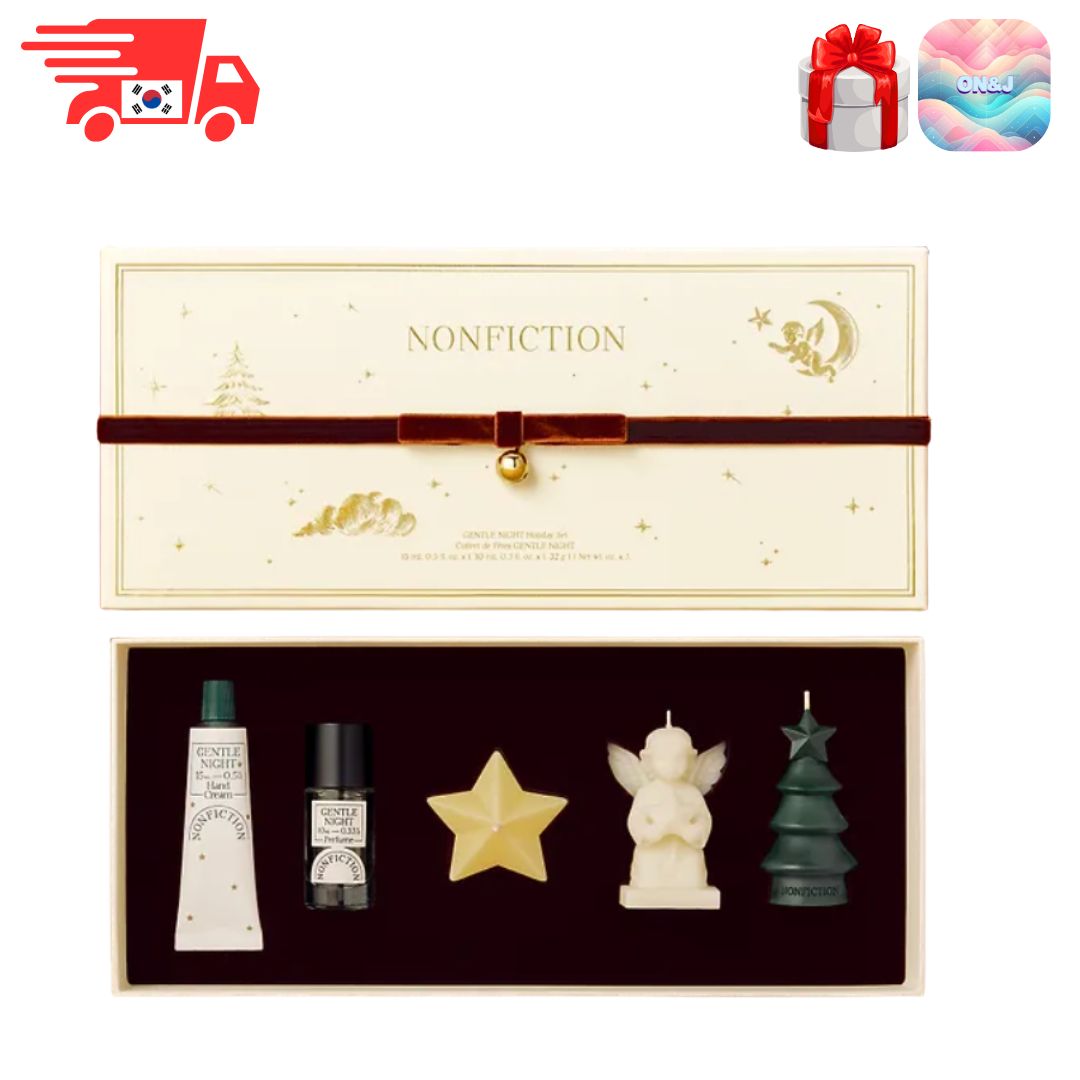 [NONFICTION] ノンフィクション_ホリデー_ジェントルナイトセット_ハンドクリーム15ML_パフューム10ML_オブジェキャンドル3種_限定ギフト